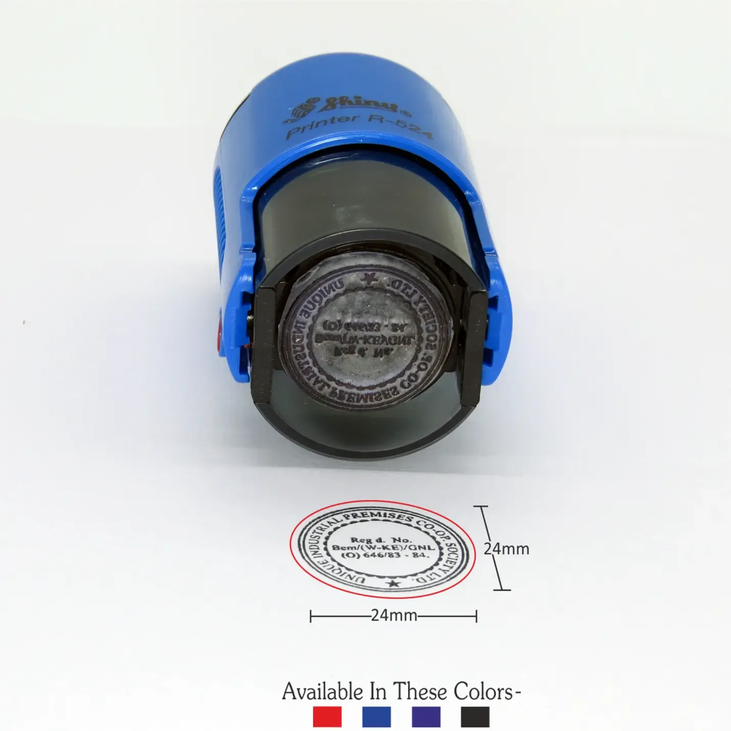 Exclusive Premium-quality Round Self Inkers Stamp